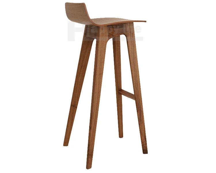 Unique design bar furniture high american wood bar chair