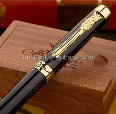 Picasso 933 Fountain Pen/(Pure Black)Gold Clip Iridium Fountain Pen/High Quality Ink Fountain Pen For Students