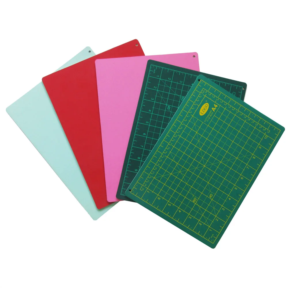 A4 3 Layers PVC self healing anti slip cutting mat board for Office