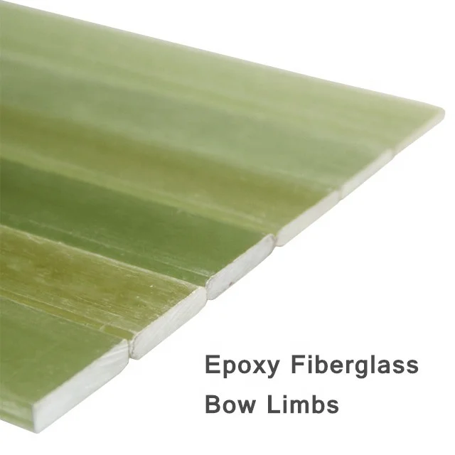 Flexible Strong Flat Fiberglass Strips for Bow Limbs