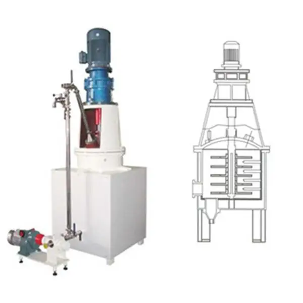 Атоматическая шаровая мельница 600Л для производства шоколадных глазури