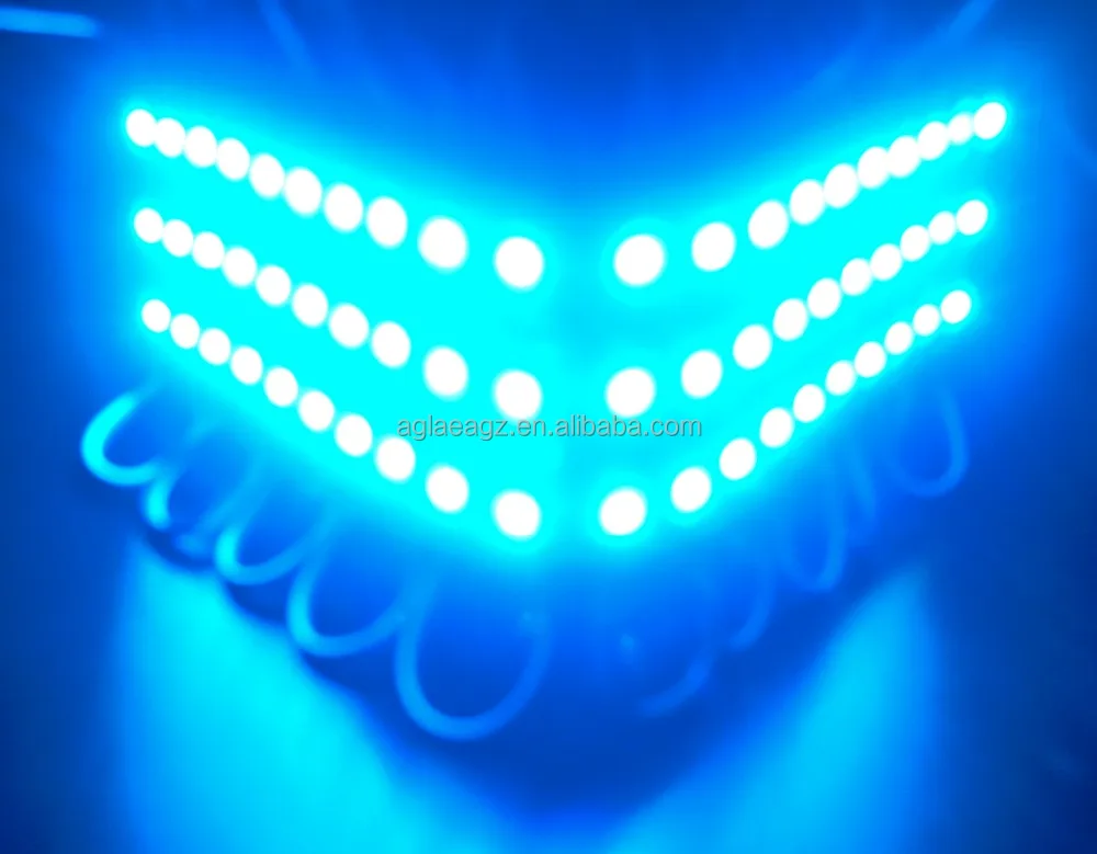 WS2811 RGB LED Module 5050 3 SMD Full Color Light Waterproof IP68 12V