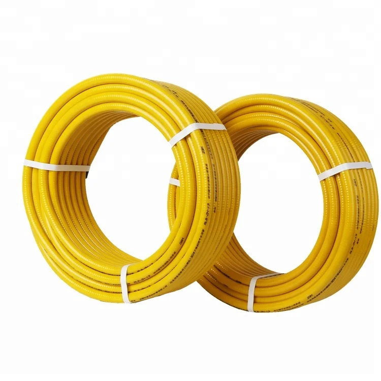 High Quality Rubber Gas  Pipe/Flexible Gas Hose with Stainless Steel fitting