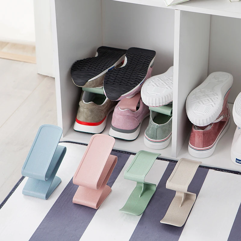 Plastic Shoe Rack Organizer Space Saver