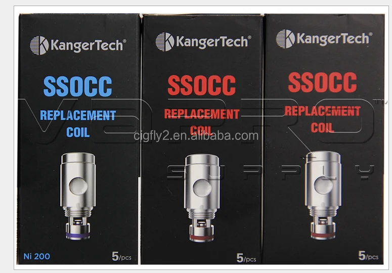 
Wholesale kanger SUBTANK OCC/ SSOCC coil Ni200 / 0.2 / 0.5 / 1.2 / 1.5ohm 