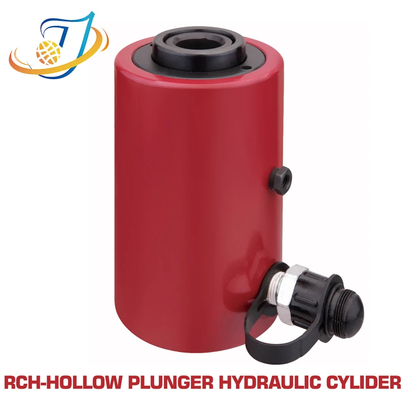 RCH short telescopic single acting hydraulic lift jack ram cylinder