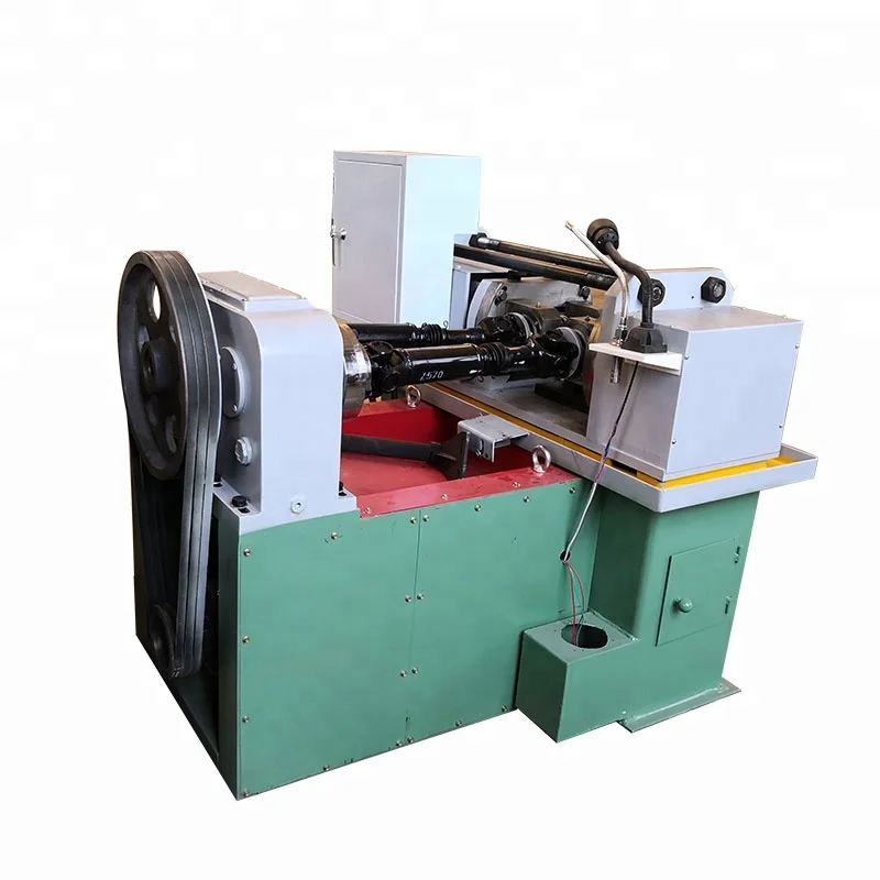 steel bar knurling threaded rod machine