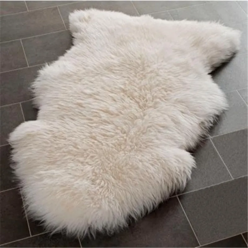  Wholesale 100% Real Australia Sheepskin rug for living room Wool carpet and area rugs customized
