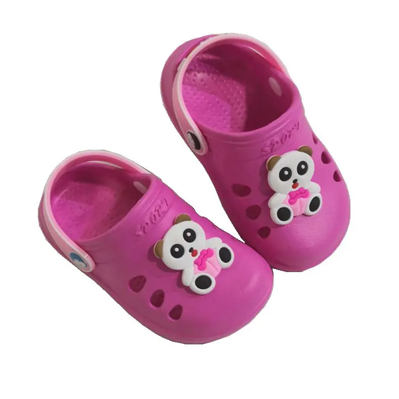 
Wholesale Slippers Kids Shoes Clogs Footwear Strand Plastiksandalen Rubber Green Shoes Chinelo Sandal Karet Size20~31# 