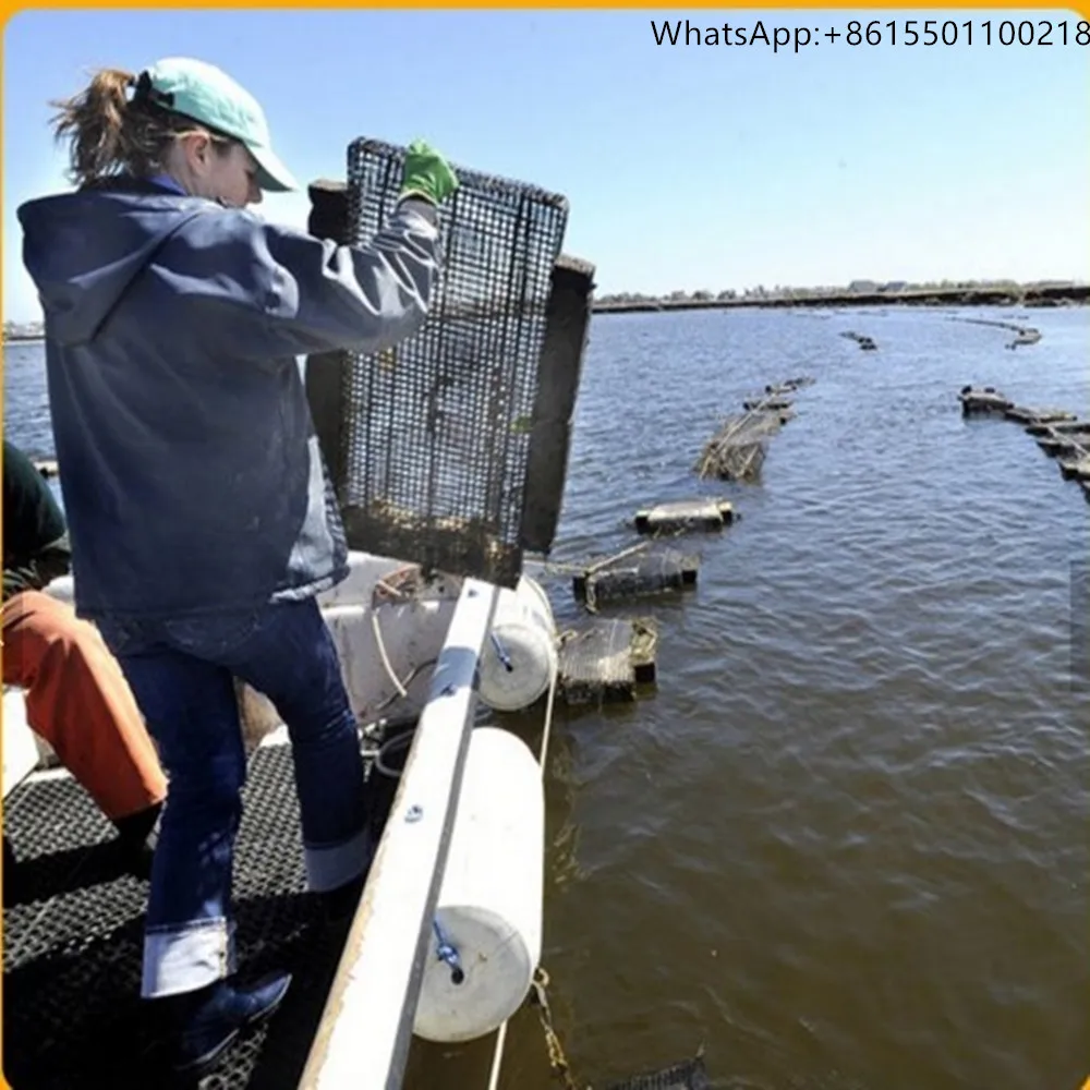 Поплавковый сетчатый мешок для устриц-поплавки из полиэтилена высокой плотности и пены