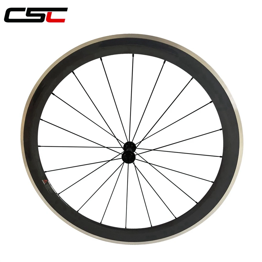 700C Alloy Carbon Wheel 23mm 50mm Clincher Aluminium Brake Track Bicylce road wheelset