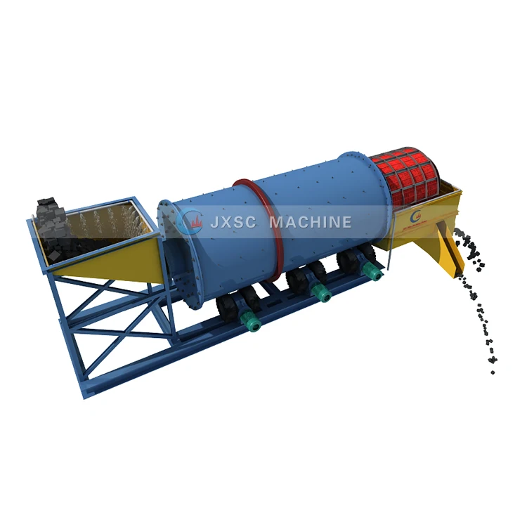 250 TPH Alluvial Silica Sand Washing Scrubber Machine with High Quality