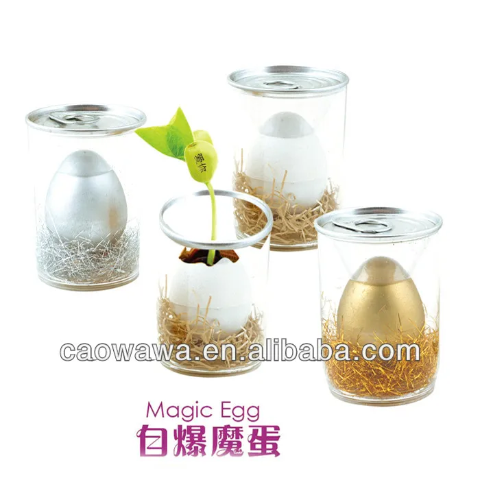 2014 новые открытия сюрприз яйца, спонтанному взрыву магии яйца, построен в семенах, полива и само- трещину
