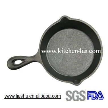 Hot selling mini cast iron fry pan skillet