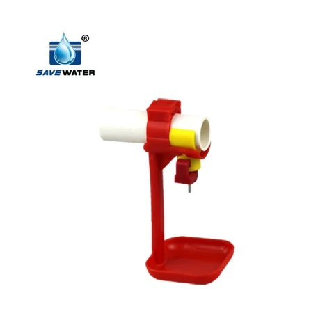Nipple drinker for animal water poultry cup drinker drip cup for cage of bird