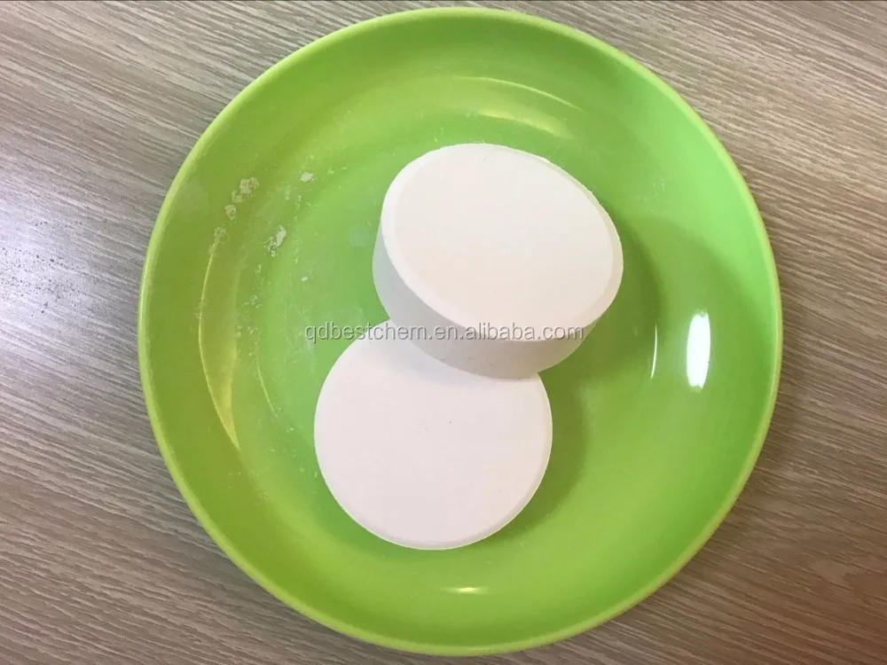 China Manufacturer Swimming Pool chemical TCCA 90% chlorine tablets