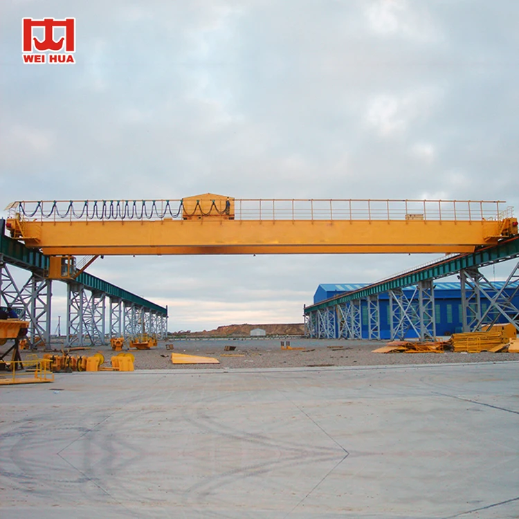 European Hoist Workshop Crane EOT Double Girder Crane Hoist 10Ton