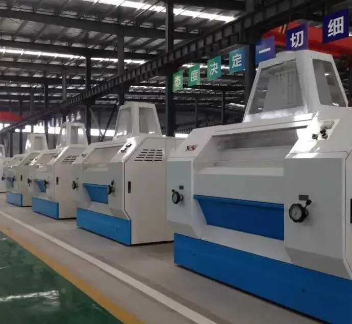 wheat corn grain flour milling roller mill rollermill roller wheat mill with cast iron structure used in flour milling industry