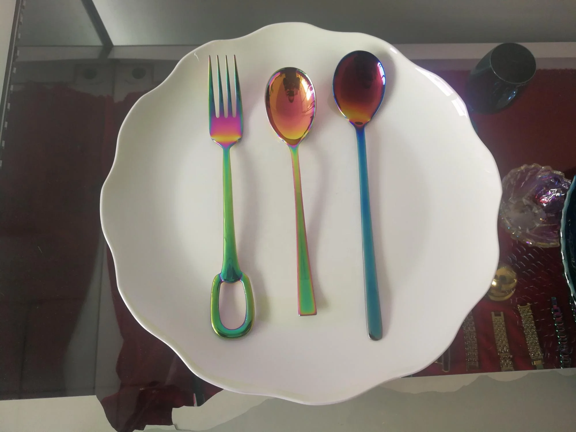 Metal / stainless steel / glass crafts / scissors / ceramic / jewellery pvd vacuum coating machine