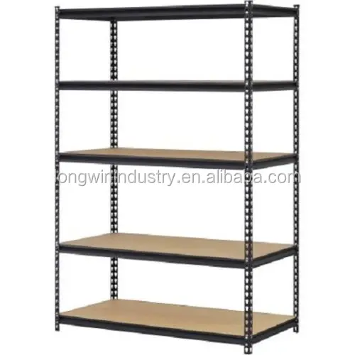 3 Bay Heavy Duty Shelving 5 Tier Garage Workshop Racking Boltless Storage Unit