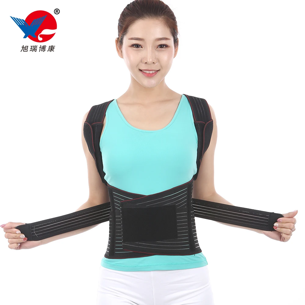 Back waist brace posture correcto shoulder support for back relief clavicle brace