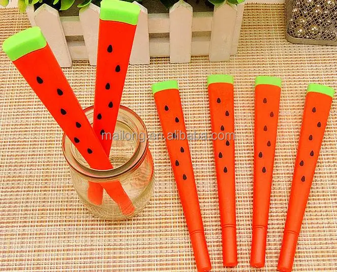 
Watermelon neutral silicone material fruit felt-tip pens stationery set the beginning of the students PN3700 