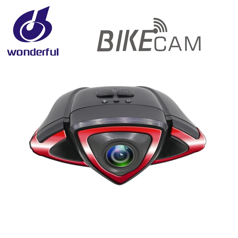 Latest unique usb rechargeable bicycle cam road cycling safety flashlight bicycle camera light with wifi and GPS tracking