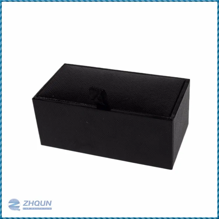 Wholesale fast Delivery Cheap Plastic Tie Clip Cufflink Display Storage Packaging Box Organizer