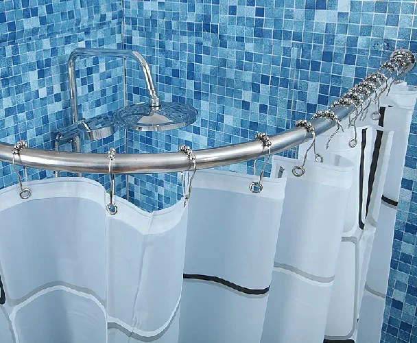 Useful Curved Shower Curtain Rod