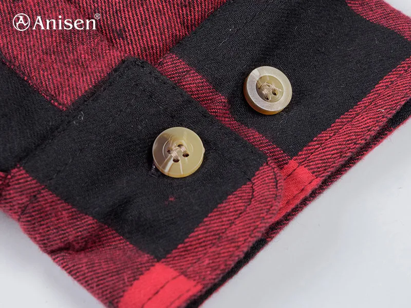 
high quality 100% cotton check winter flannel shirt men 