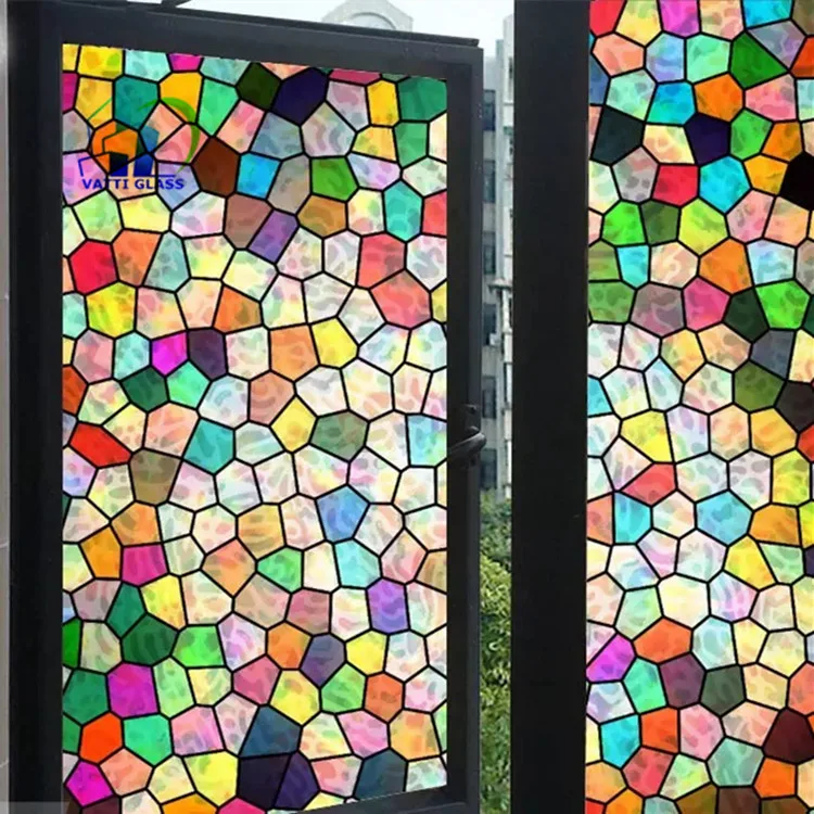 Витражная мозаичная плитка в стиле