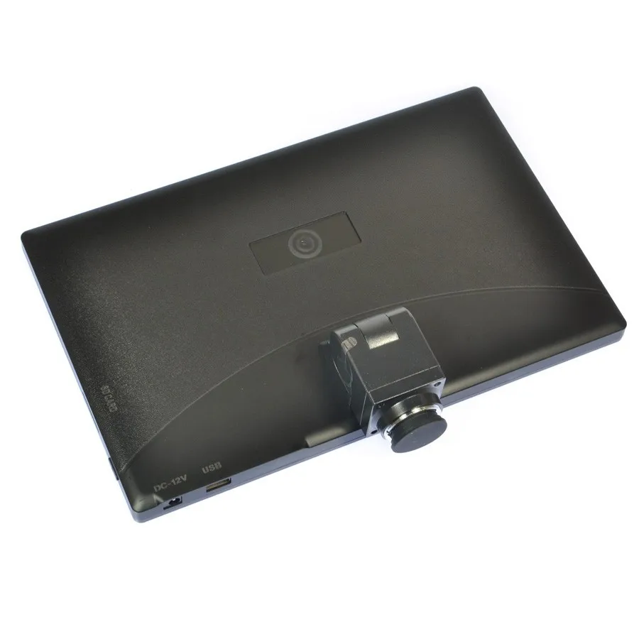 11 inch Tablet Microscope Camera 5MP USB Monitor Microscope Camera Kit 180X Zoom C-mount Lens 144 LED Ring Light