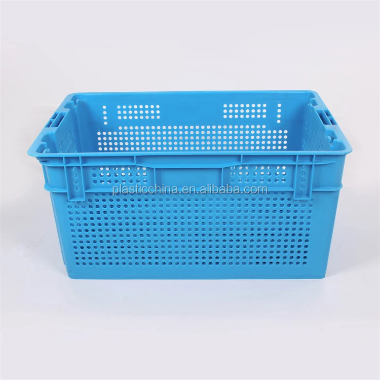Large Farm Use Storage Stackable Plastic Crates For Fruits and Vegetables