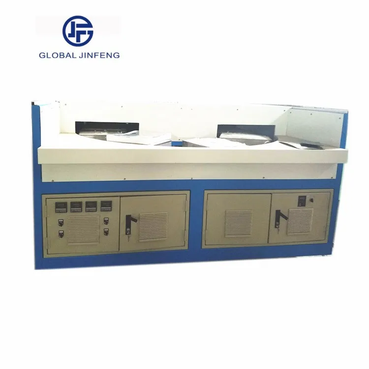 JFK-2285  CE approved car rearview mirror glass hot melting furnace  manufacturers with induction