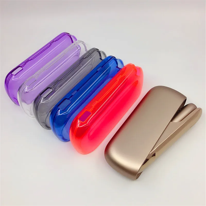 
331332 factory new clear and colorful TPU PC case anti scratch cover case for use with IQOS 3.0 