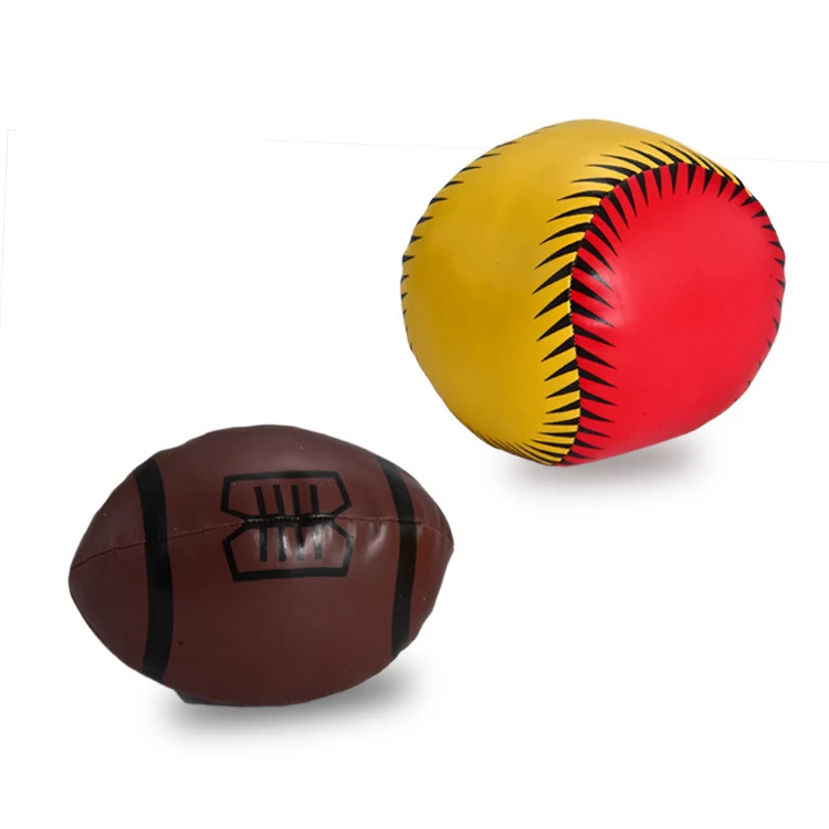 Stuffing cotton ball set PVC baby toy balls filled soft sports ball