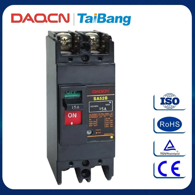 DAQCN 2016 Оптовая Продажа 160A Безопасности EA/SA Литой Корпус Выключателя