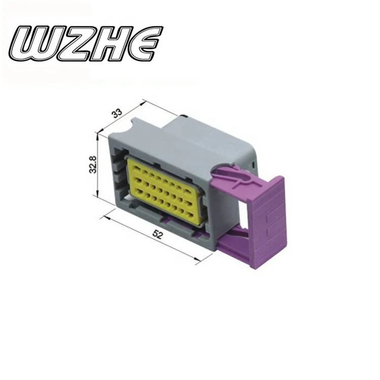  24 pin автоматический ecu водонепроницаемый пластиковый