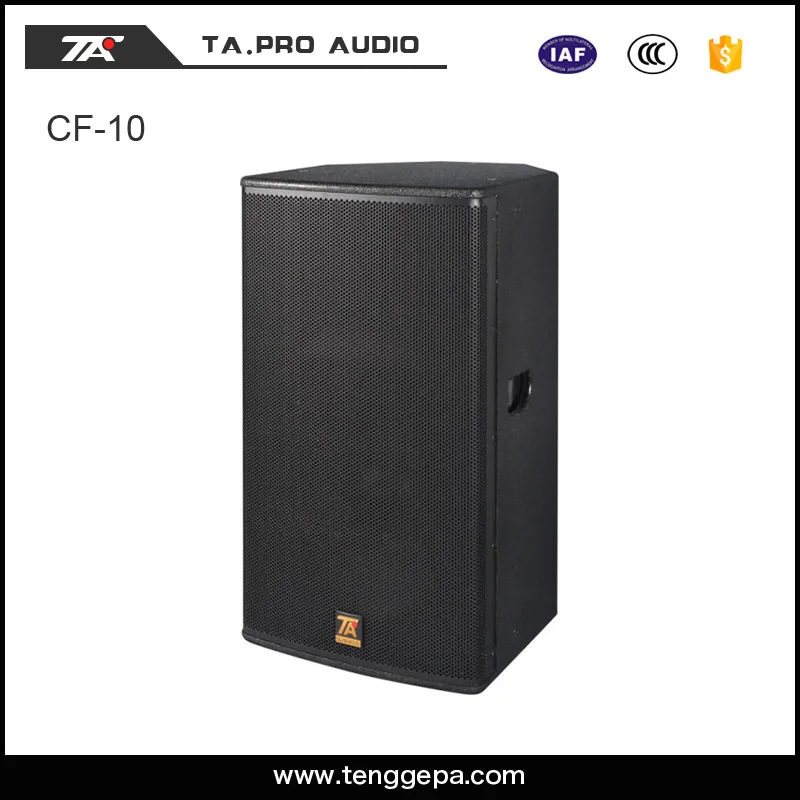China factory sale 10 inch passive pro audio speakers