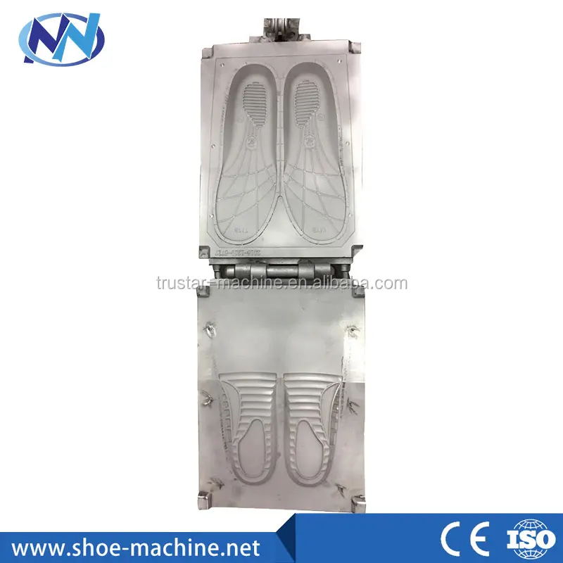Pu injection mould for making soles and shoes