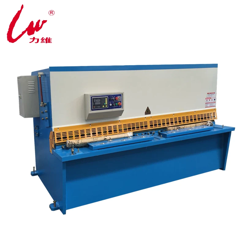 Гидравлические ножницы для листового металла, гильотинные ножницы QC11Y с контроллером MD11 и E10