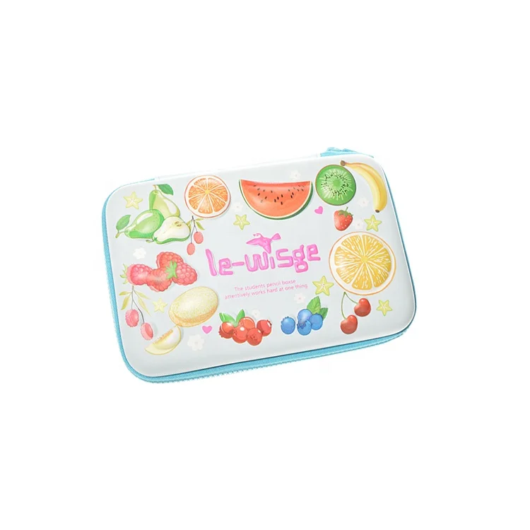 
Pencil Case 3D Cute EVA Pen Pouch Stationery Box Anti-Shock Large Capacity Multi-Compartment for Girls School Students Teens Kid 