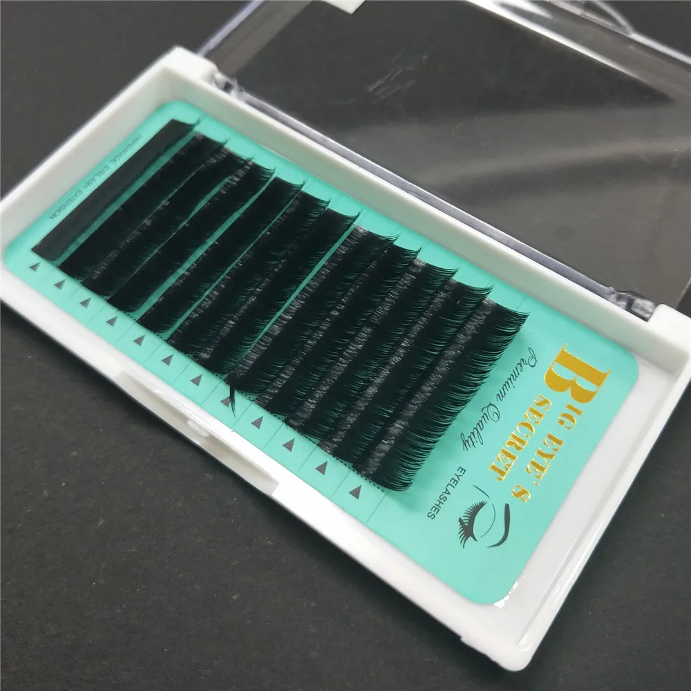 EYELASH MANUFACTURER MATTE ELLIPSE FLAT LASHES CASHMERE EYELASHES EXTENSIONS