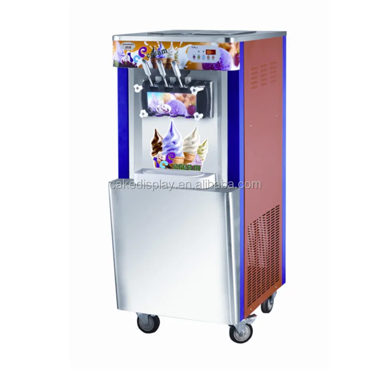 Cheap Price Standing 3 In 1 Ice Cream Mixer Machine Commercial