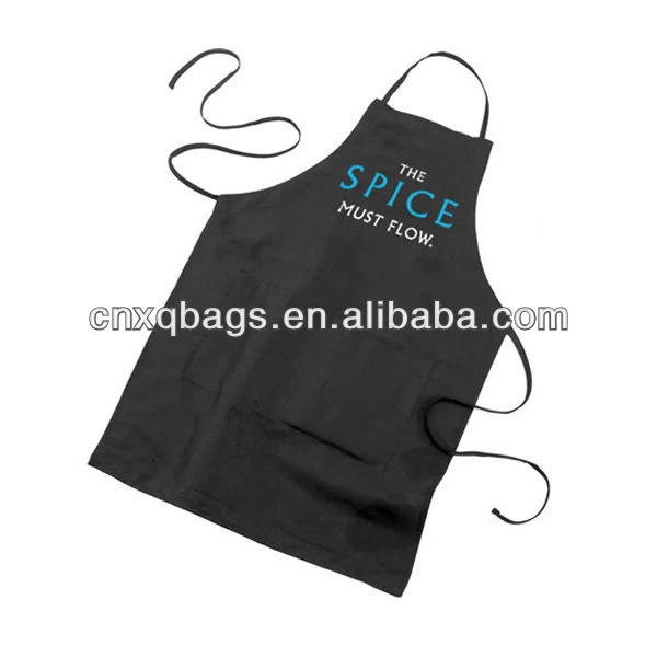 Custom Sizes Household Kitchen pvc aprons plastic apron funny apron with logo printed