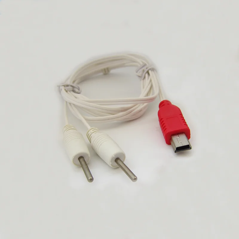 Durable 1.5M Medical Tens Electrodes ECG Leads Wire Medical Cable For Electrotherapy Equipment