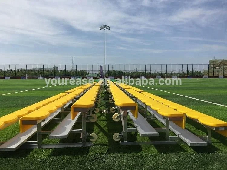 Outdoor portable grandstand football bleachers