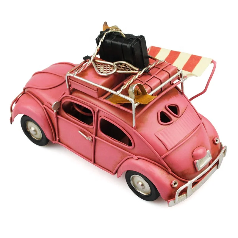 Vintage Car Models (7109A) Iron Metal Crafts For Home Decor Gifts Handmade Retro Model Car