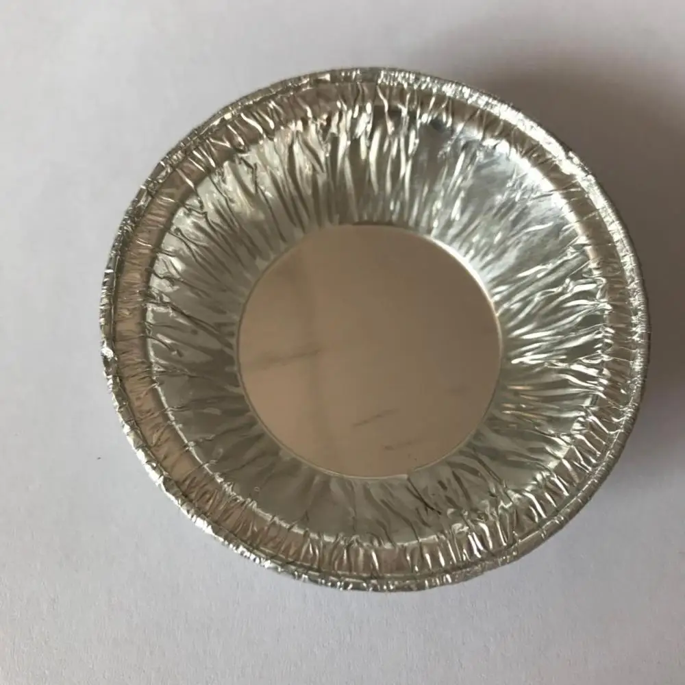 Factory price customized disposable aluminum foil cups for egg tart,aluminum baking cups,aluminum foil cup