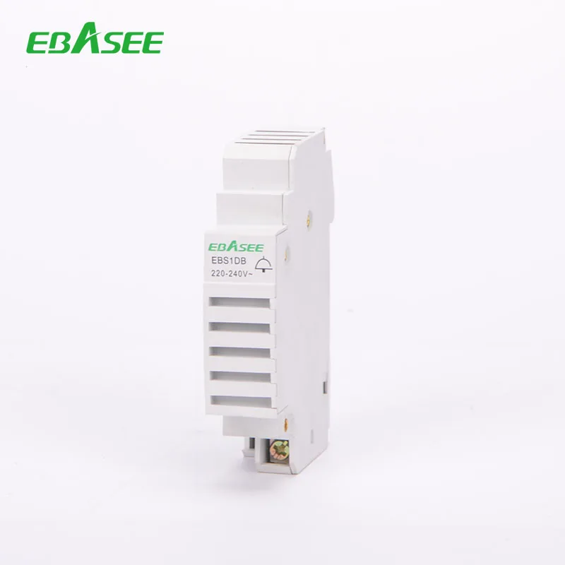 CE CB certificated 230V C45D Modular DIN Rail Indicator Lamp Buzzer and Bell